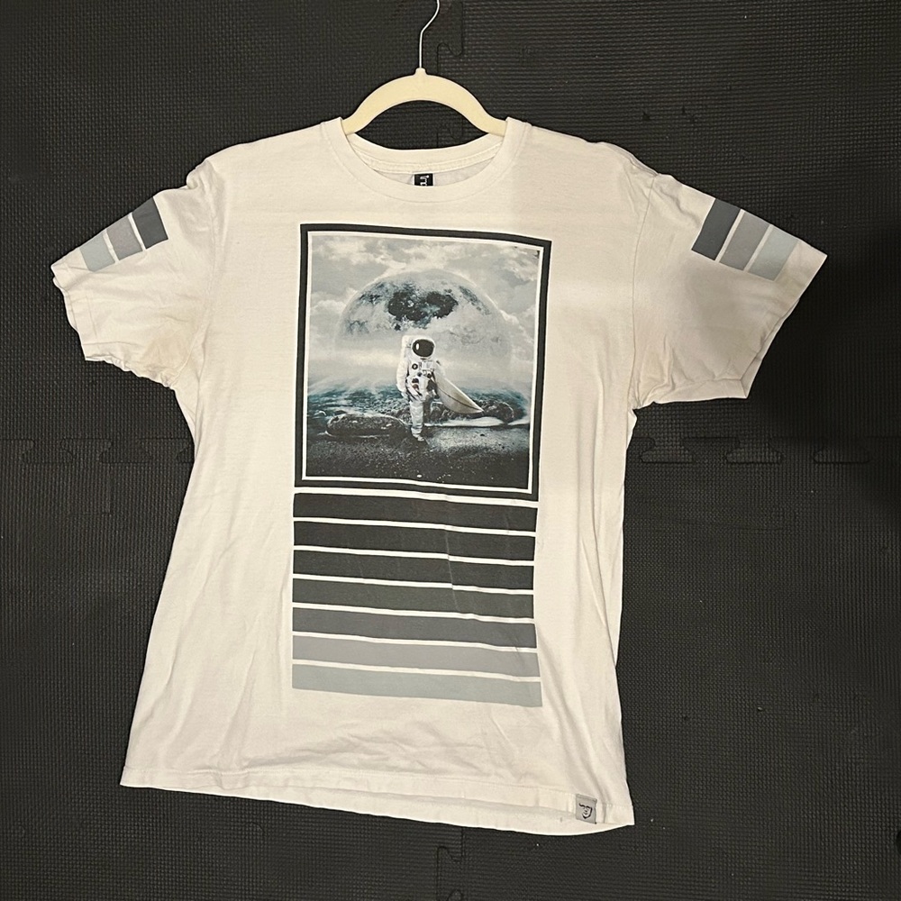 Imaginary foundation moon surfer t-shirt